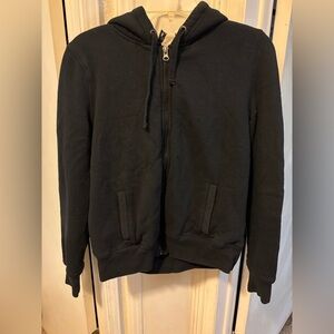 ANCHOR-BLUE ZIP-UP HOODIE